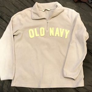 Old Navy - Blue Womens Fleece Pullover Size L
